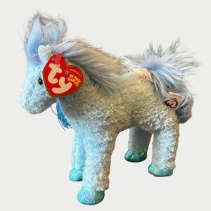 Ty Blue Horse Beanie Baby Charming 6.5” ❗️RARE❗️